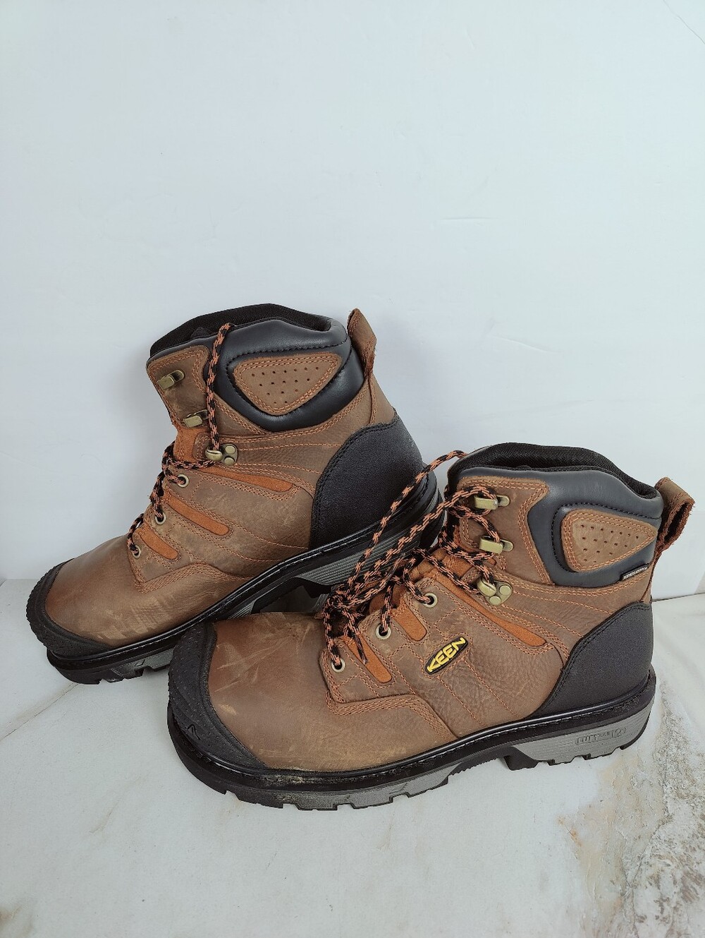 NWOT Keen Utility Men's Camden Waterproof 6" Carbon Fiber Toe Work Boots, 14